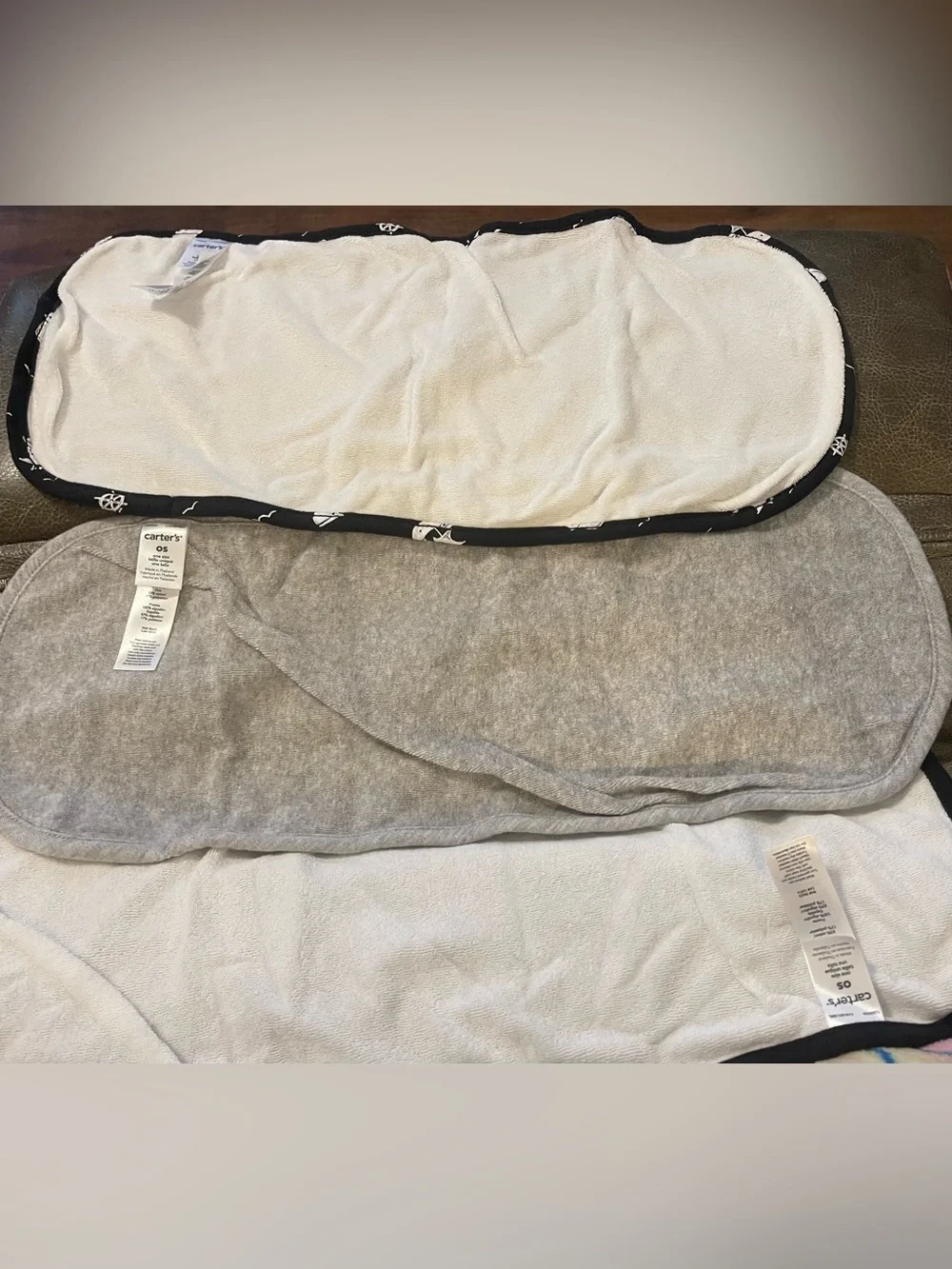 Baby Burp Cloth and Bib set